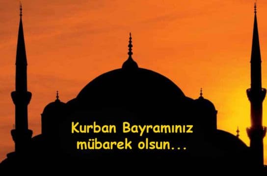 Kurban Bayramınız Mübarek Olsun.