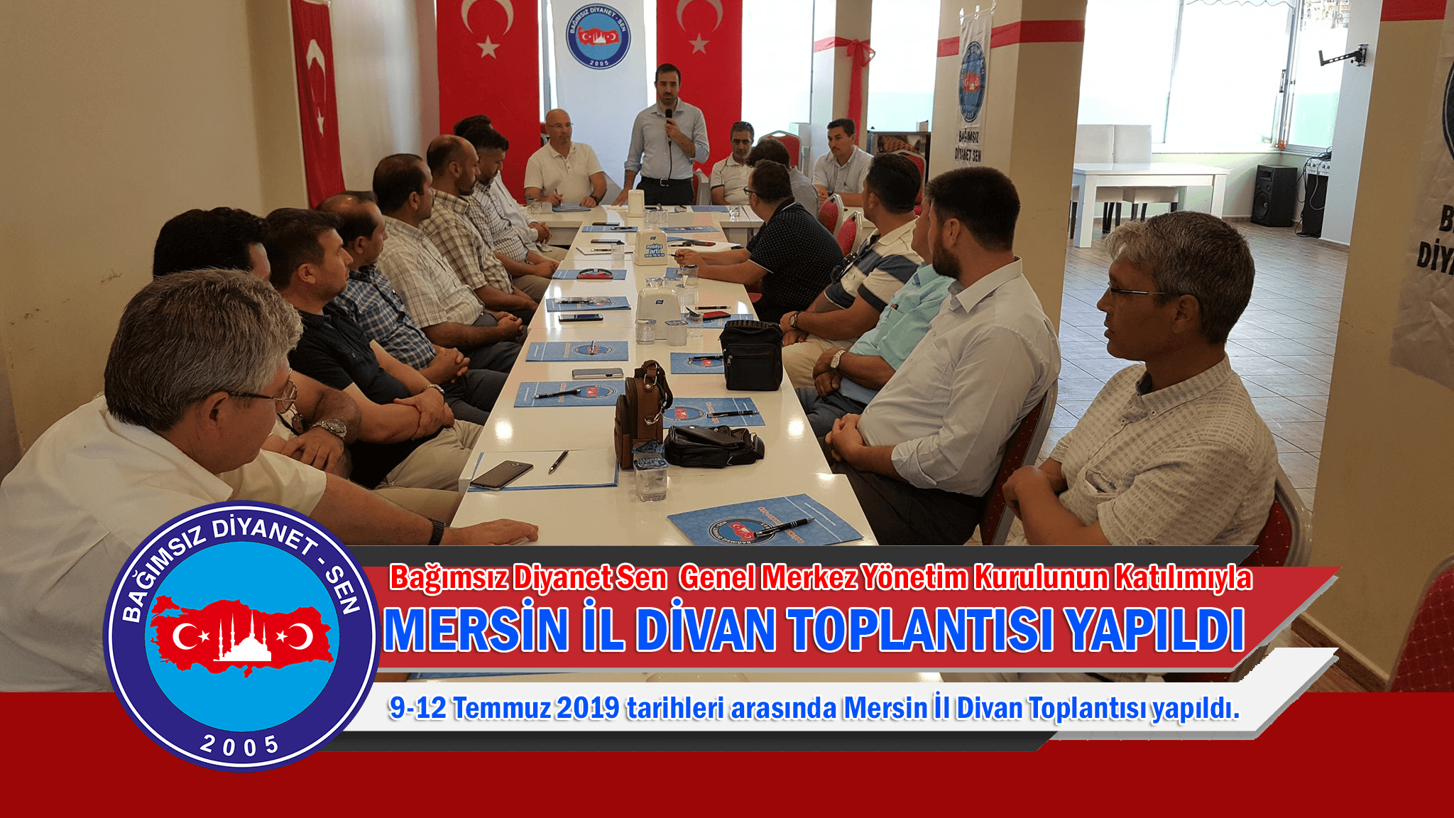 Bağımsız Diyanet Sen Mersin İl Divan Toplantısı Yapıldı.