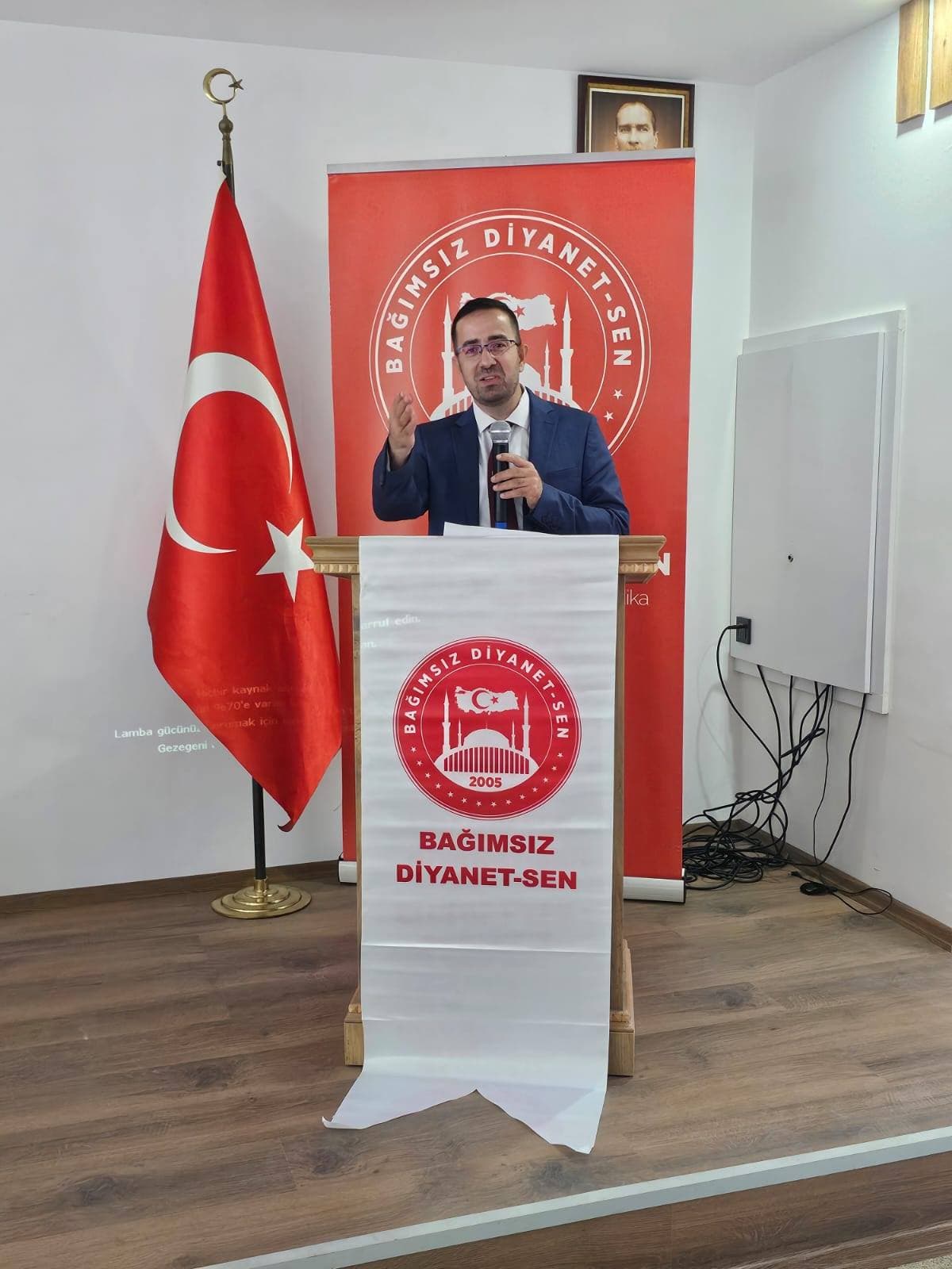 Bağımsız Diyanet-Sen Samsun Şubesi 1. Olağan Genel Kurulunu Gerçekleştirdi.